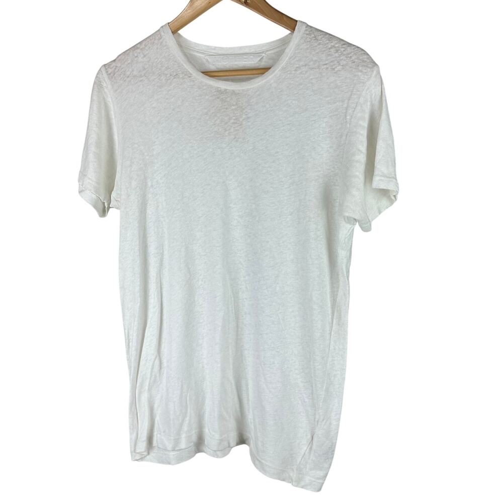 Mother The Rowdy Tee White Crewneck Tee Size X-Small New With Tags Condition